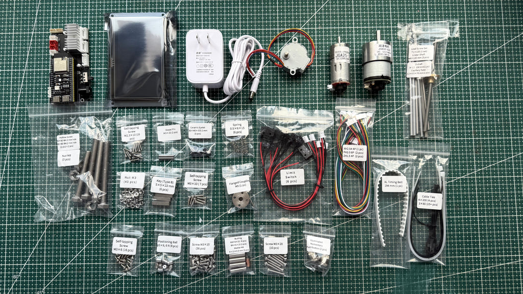 Winding Machine V2 Hardware Kit – Requires 3D Printed Parts